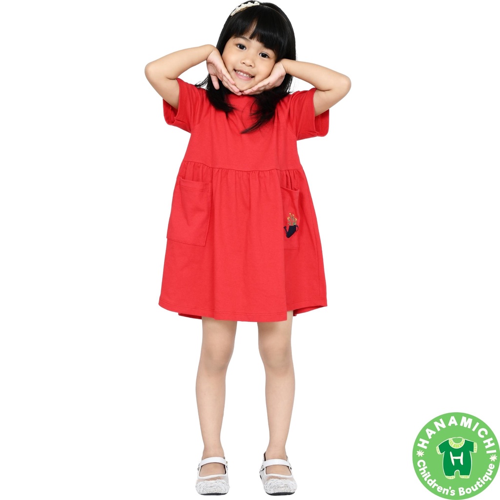 Hanamichi NURIN Dress Anak Premium Lengan Pendek Balita