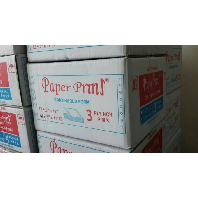 

SALE Continuous Form Paper Prins 9.5"x11"/2 - 3 ply