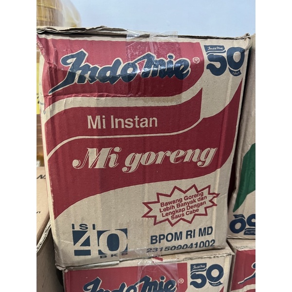 

Indomie Goreng 1 dus