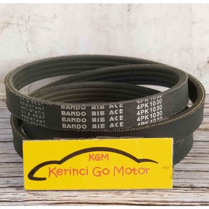 BANDO VAN BELT 4PK 1030 RIB BELT TALI KIPAS 4PK-1030 FAN BELT ALUR