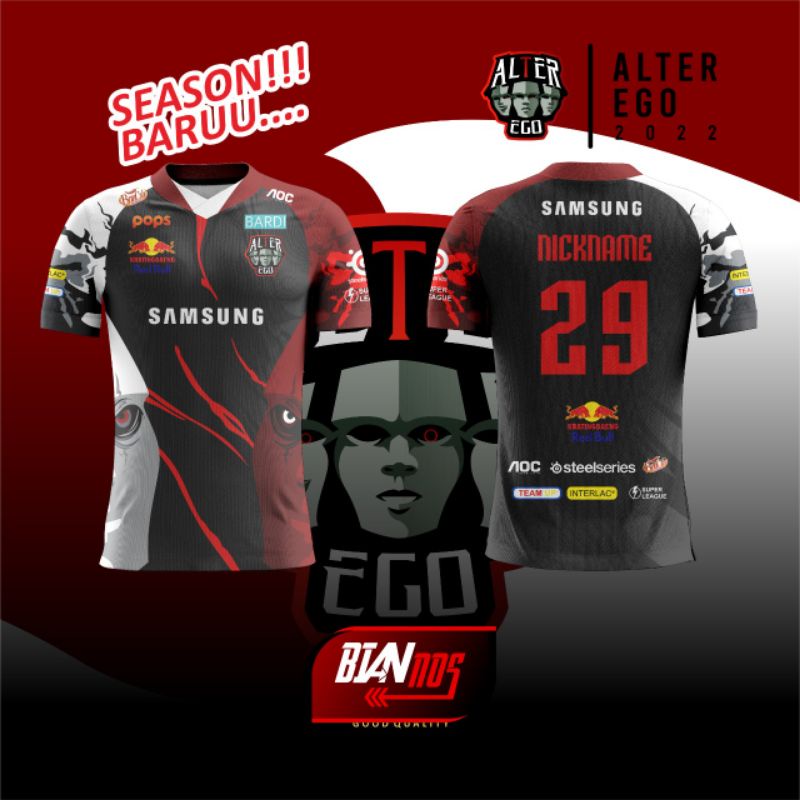 BAJU JERSEY ALTER EGO SEASON 2022