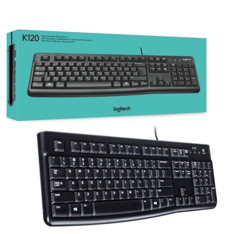 Keyboard Logitech K120 - Keyboard Logitech USB