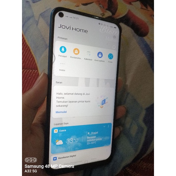 Hp vivo y30i second original