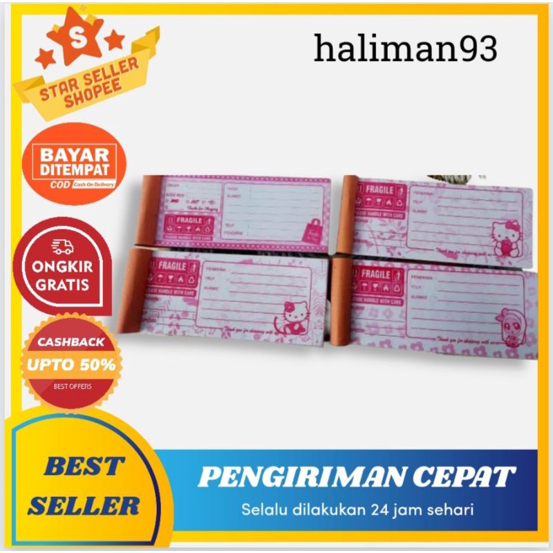 

NOTA PENGIRIMAN ISI 100 LEMBAR TERMURAH DAN TERLARIS BEST SELLER COD