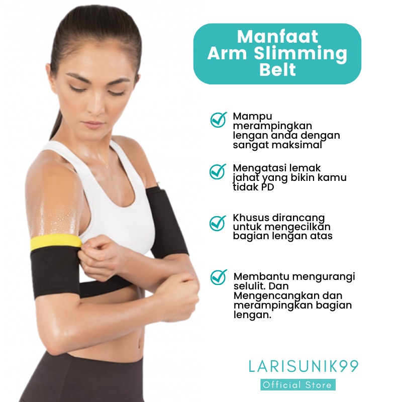 Korset Lengan Hot Shaper Arm Perlengkapan Olahraga Pelangsing Lengan Underwear Korset Pembakar Lemak