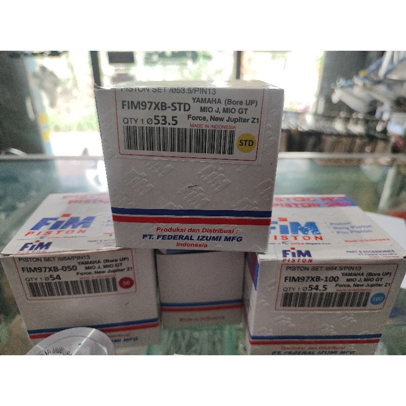seher piston kit fim yamaha mio j mio gt jupiter z1 ukuran 54 mm pin 13 fim97xb