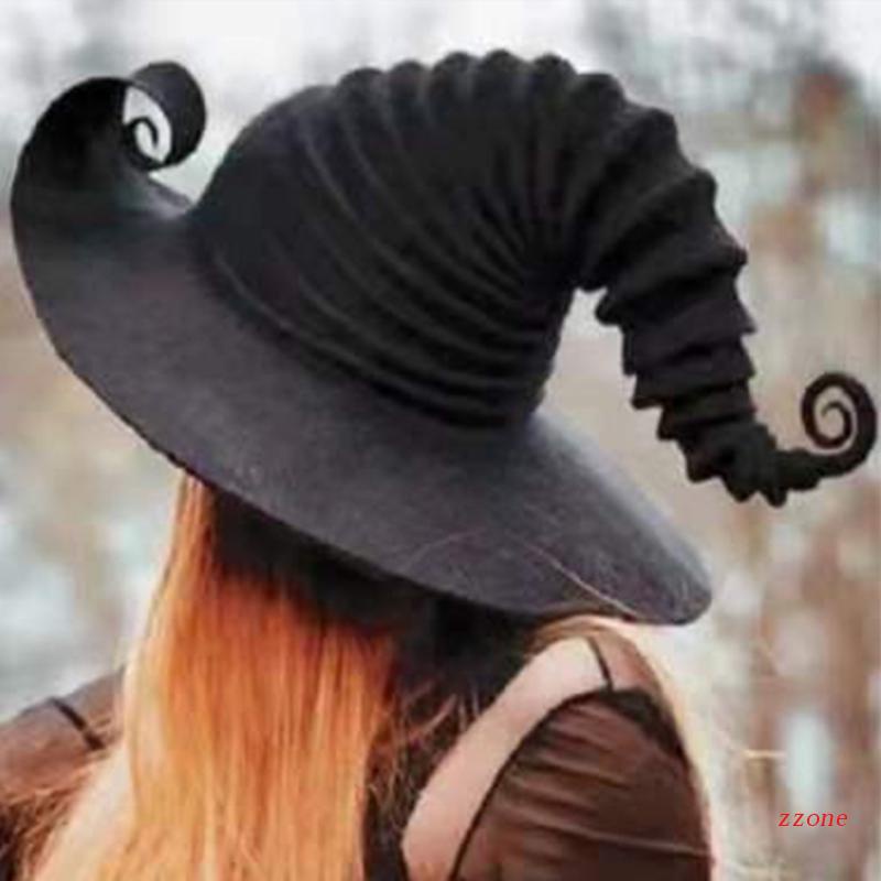 Topi Penyihir Ukuran Besar Untuk Kostum Cosplay Halloween