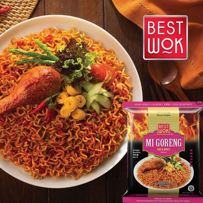 

TERBARU Mie Goreng Kekinian Best Wok Hot & Spicy Bestseller Halal Murah