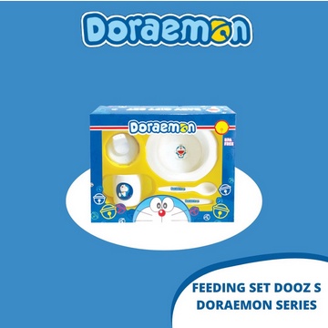 Doraemon Feeding Set Dooz Small Perlengkapan Makan Bayi - Kode 2