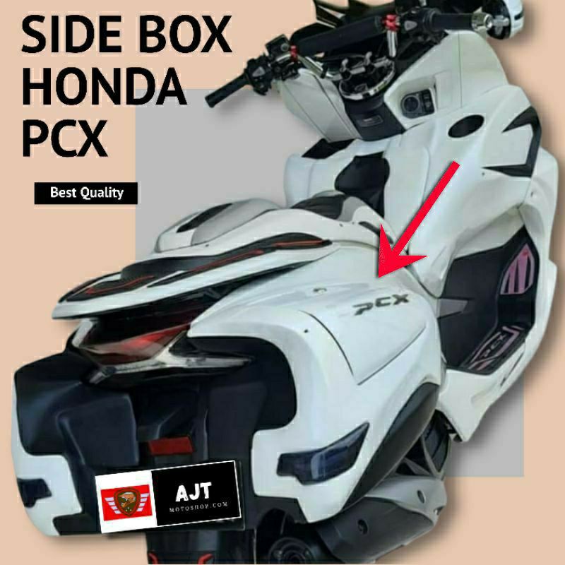 Side box utk PCX 150 dan PCX 160