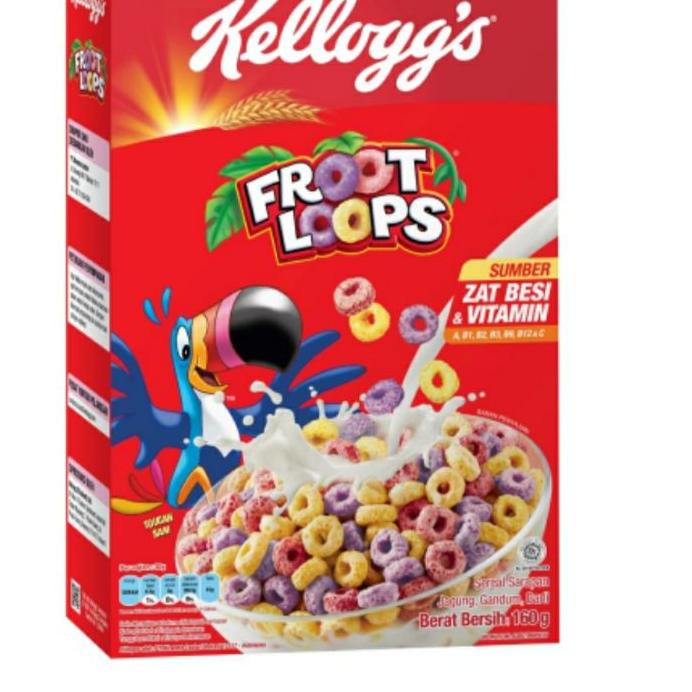 

GRATIS ONGKIR✅Kelloggs Froot Loops 160 gr|RA8