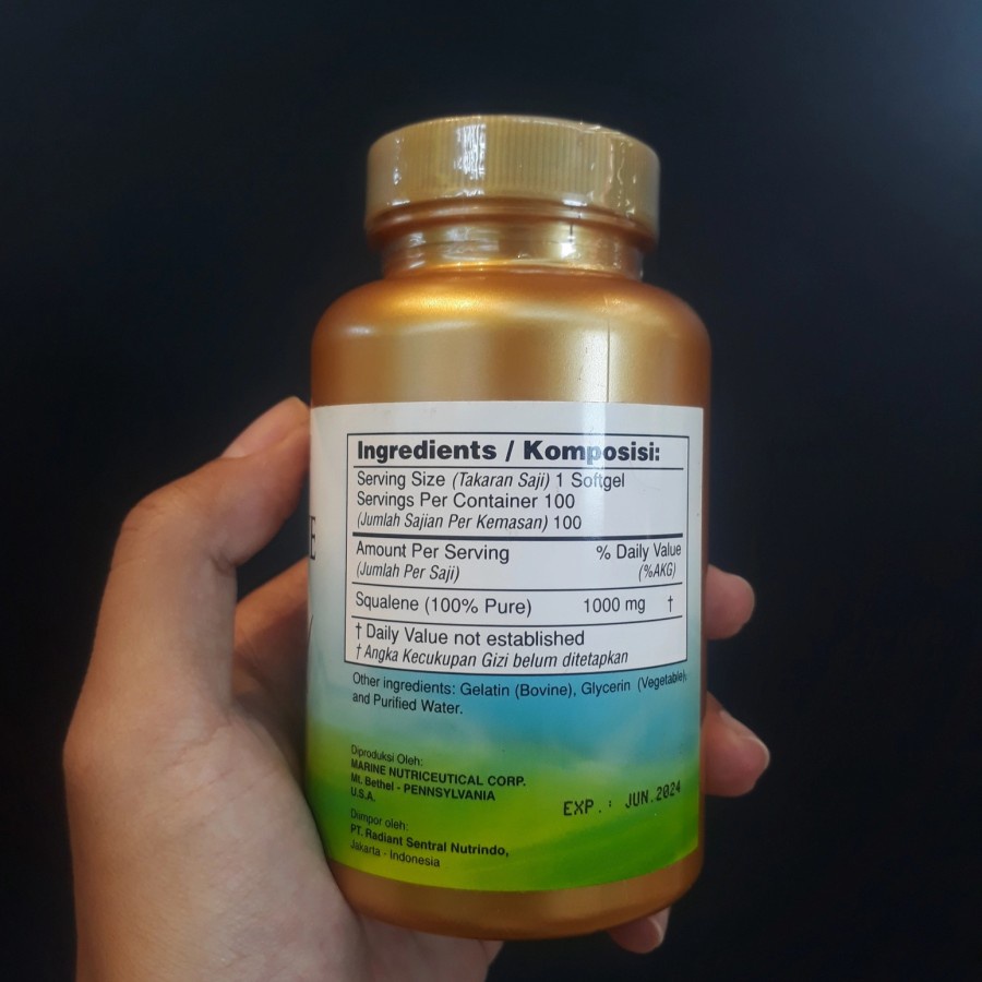 Natures Nature's Health Squalene 1000mg 100 Softgels