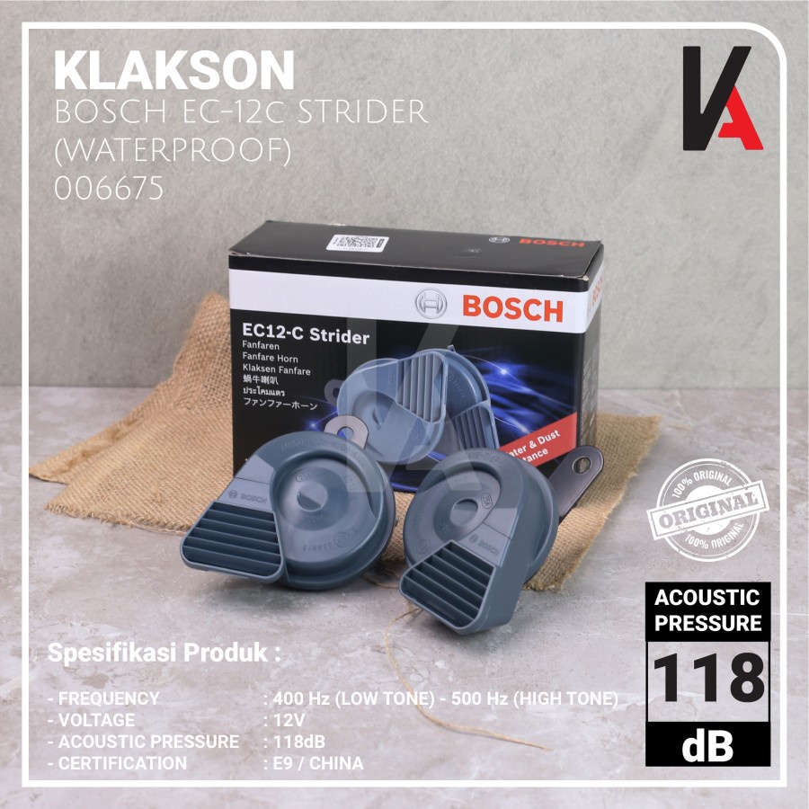 KLAKSON MOBIL MOTOR BOSCH STRIDER EC12-C / KLAKSON KEONG BOSCH STRIDER EC12-C