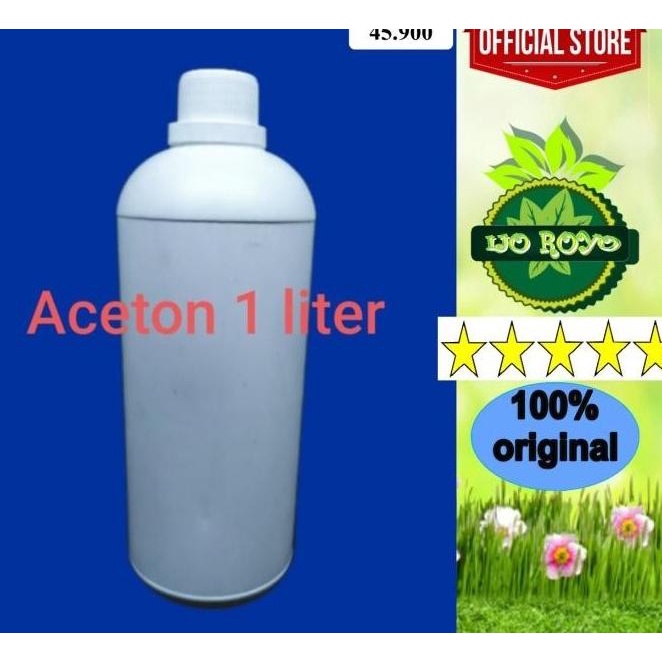 Top Aseton Acetone Aceton Keton Dimetil Ketone Murni 1 Liter