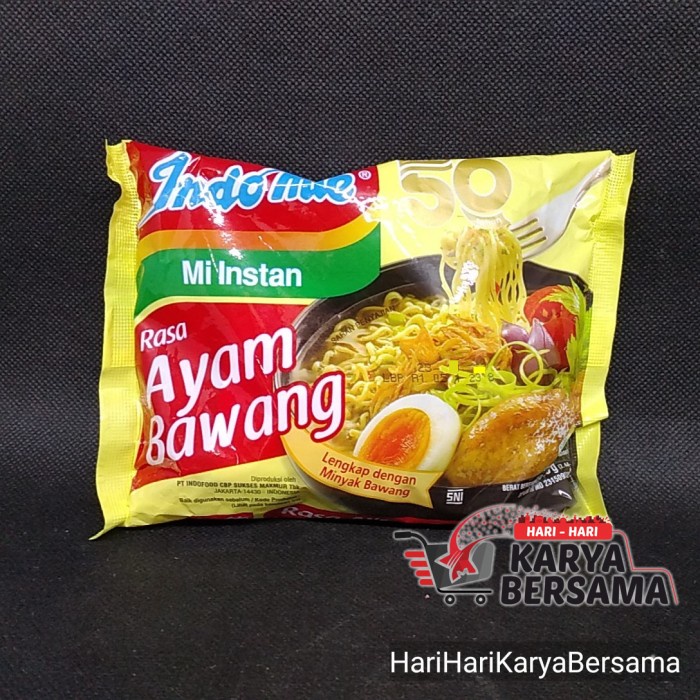 

PROMO INDOMIE AYAM BAWANG 69GR