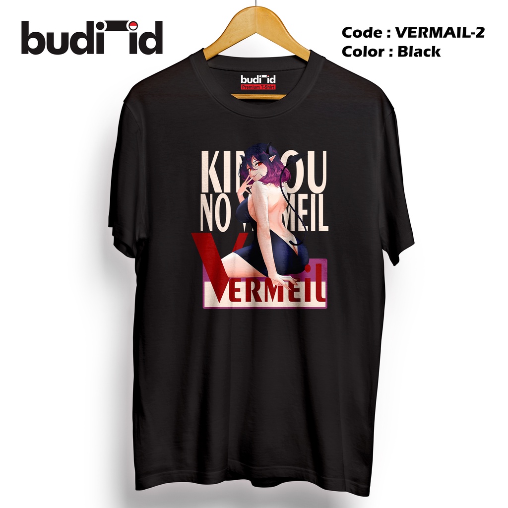 Baju Kaos Anime Kinsou No Vermeil Vermeil-02 T-Shirt Jepang Distro Murah
