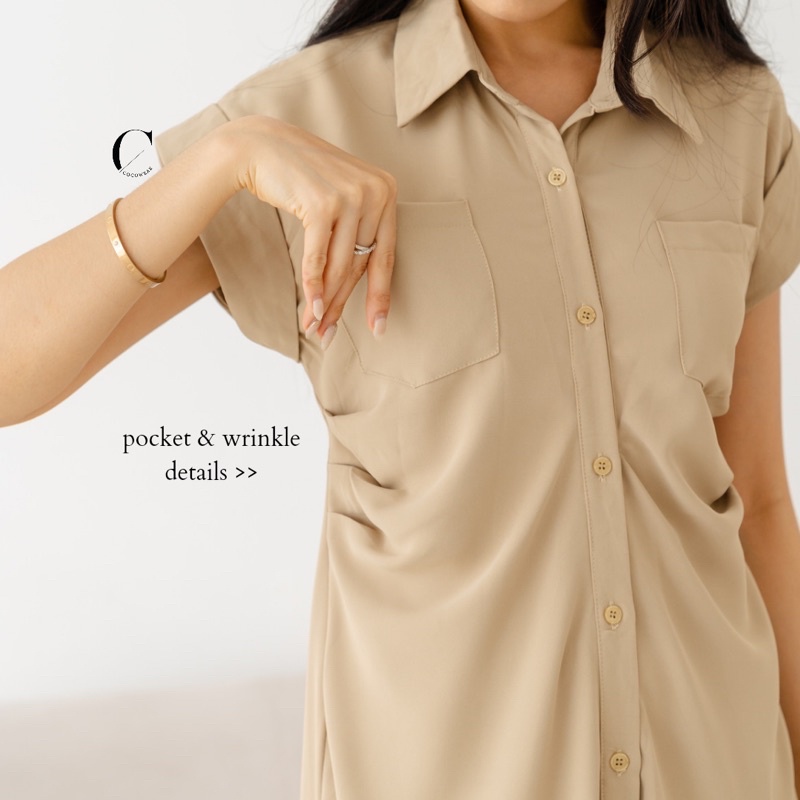 BEVERLY DRESS - DRESS CASUAL PREMIUM WANITA