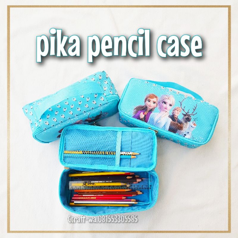 

pika pencil case full print - tempat pensil - kotak pensil - art case