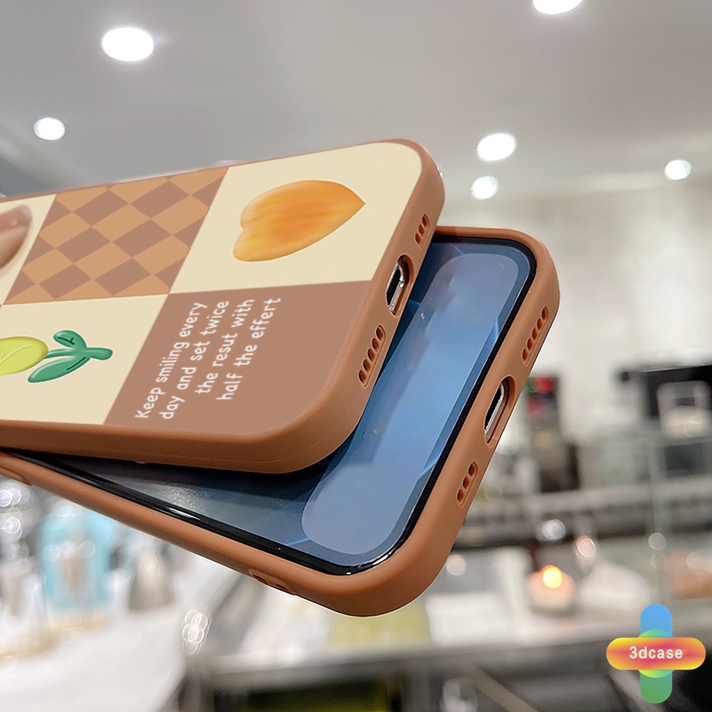 Luxury Kotak-Kotak Beruang Lucu Smiley Soft TPU Case Untuk Samsung A12 A32 A52 A51 A03S A10S A50 A20S J7 Prime A02S A20 A72 A50S A10 A30S A52S A30 M12 M10 M01S A54 A15 A16 A9 A5 Y12 Y20 A12