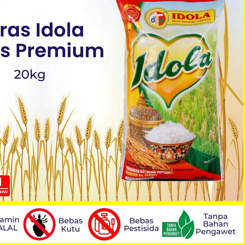 

11.11✔️Beras Online - Beras 20kg Idola Pulen|RA3