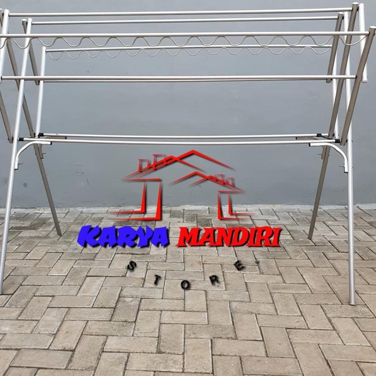 Recomended PROMO - JEMURAN BAJU / PAKAIAN / HANDUK ALUMINIUM WARNA / 1,8 M / 180 Cm