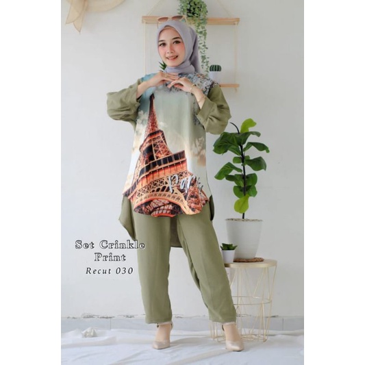 ONESET SUBLIM | SETELAN CELANA FULL CRINGKEL TERMURAH