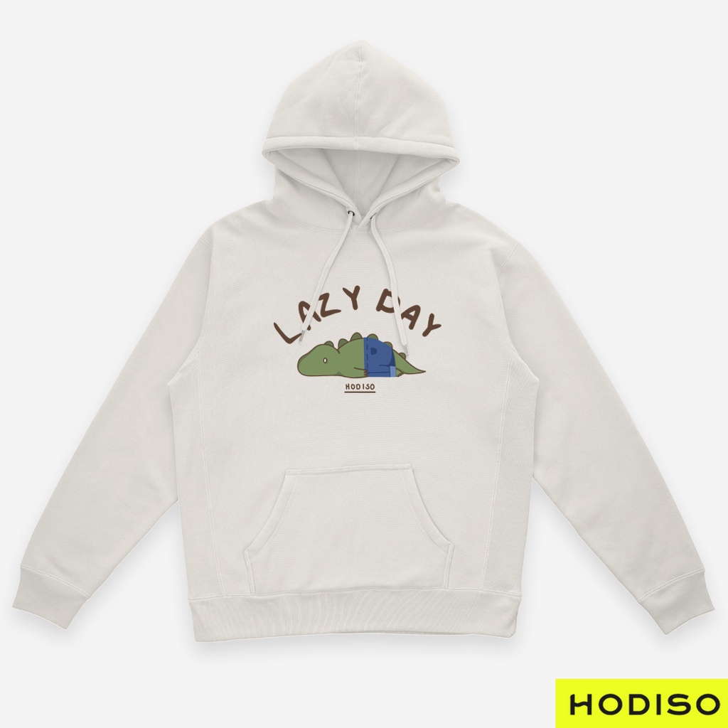 HODISO - Lazy Dino Hoodie Jumper Pullover
