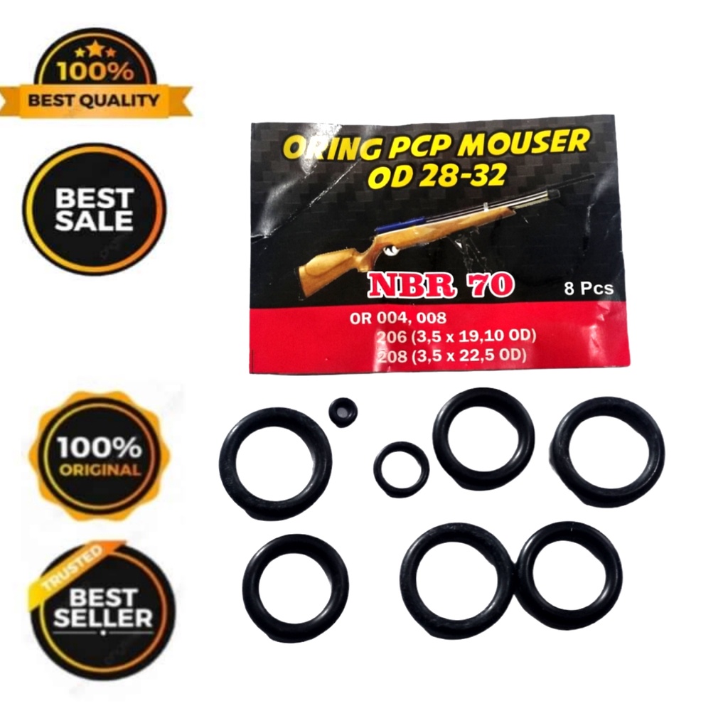 COD(BAYAR DITEMPAT) Seal oring set senapan mouser od.28-32