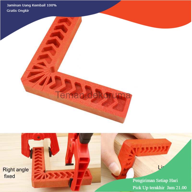 TD - PKK Centechia Corner Clamp Penjepit Sudut Kayu Angle 90Derajat 6Inch JDH99