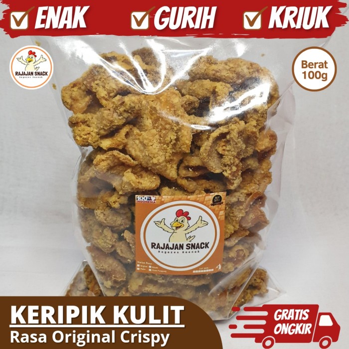 

Kripik Kulit Ayam Crispy Original