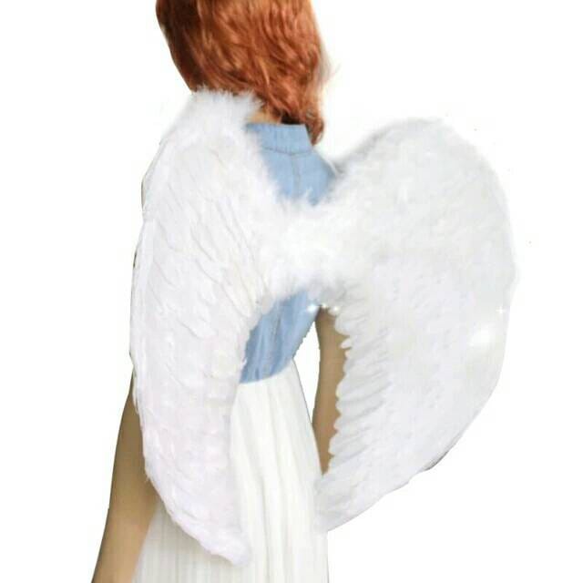 SAYAP MALAIKAT ANGEL LIPAT KECIL DAN BESAR CUPID KOSTUM PESTA WING