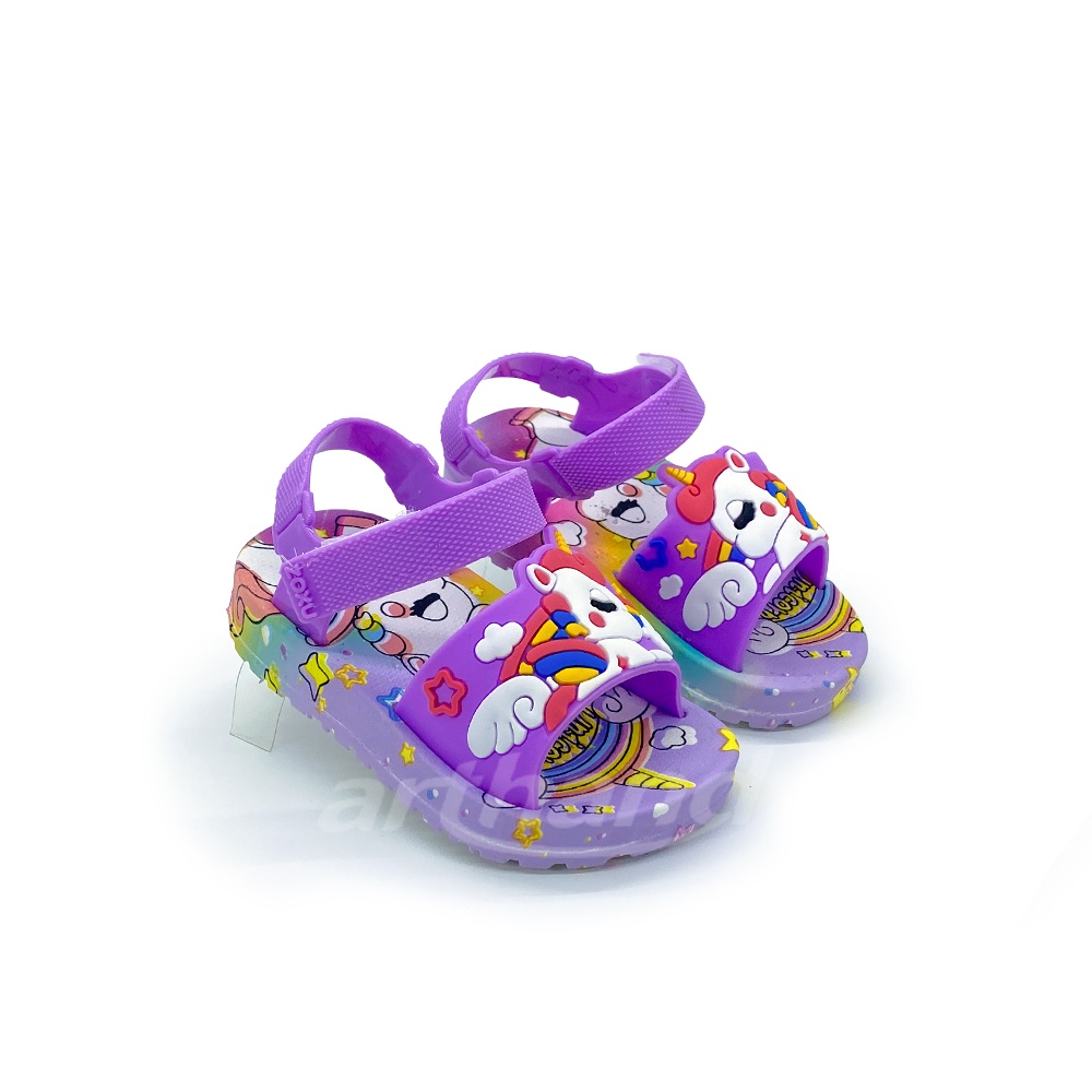 NEW Sandal Anak Perempuan Model Sandal Gunung Berkarakter kuda poni Lucu