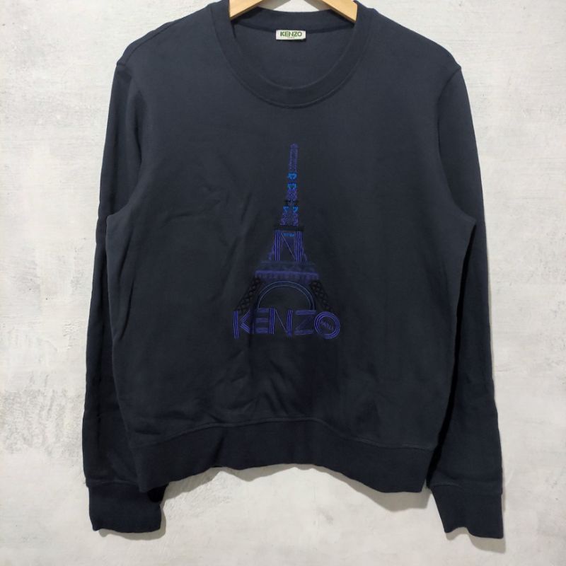 Kenzo crewneck Paris Eiffel tower size M
