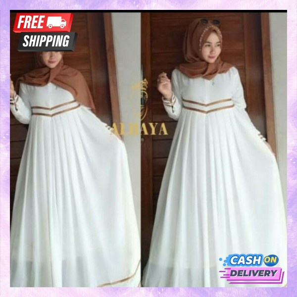 Baju Syari Wnta Gmis Muslimah Drees Terbaru 2023 Pakaian Muslim Wanita Bsju Dress Dewasa Buju Sari I