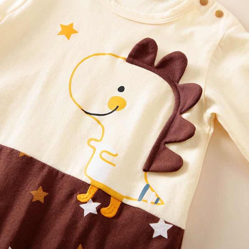 COD- Jumper lengan panjang motif Dino Star / jumper premium usia 0-2 tahun / jumper anak laki laki