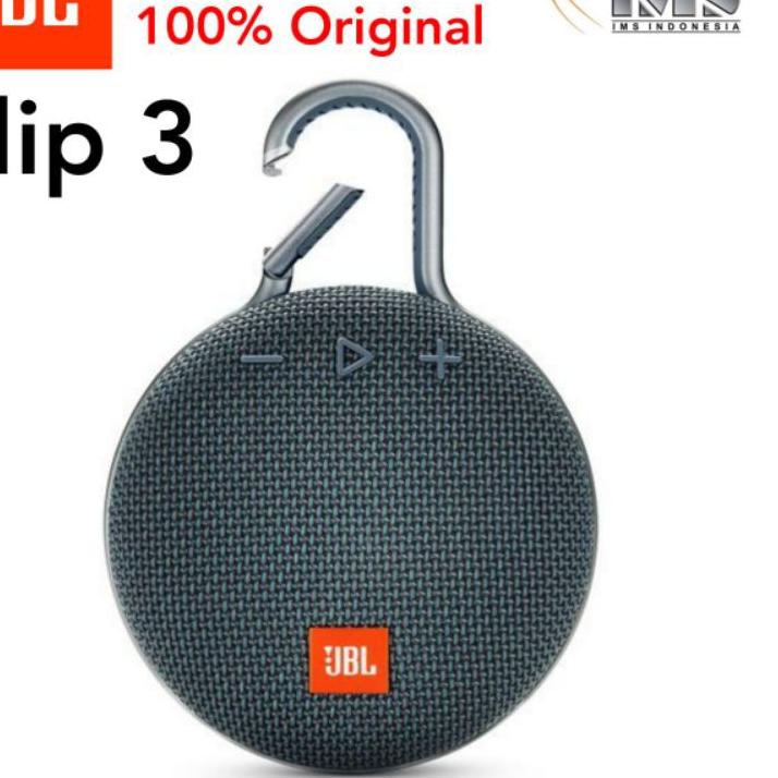 CODEKk9K4--JBL Clip 3 Original Garansi Resmi IMS Bluetooh Speaker Salon Speker Spiker Waterproof Tah