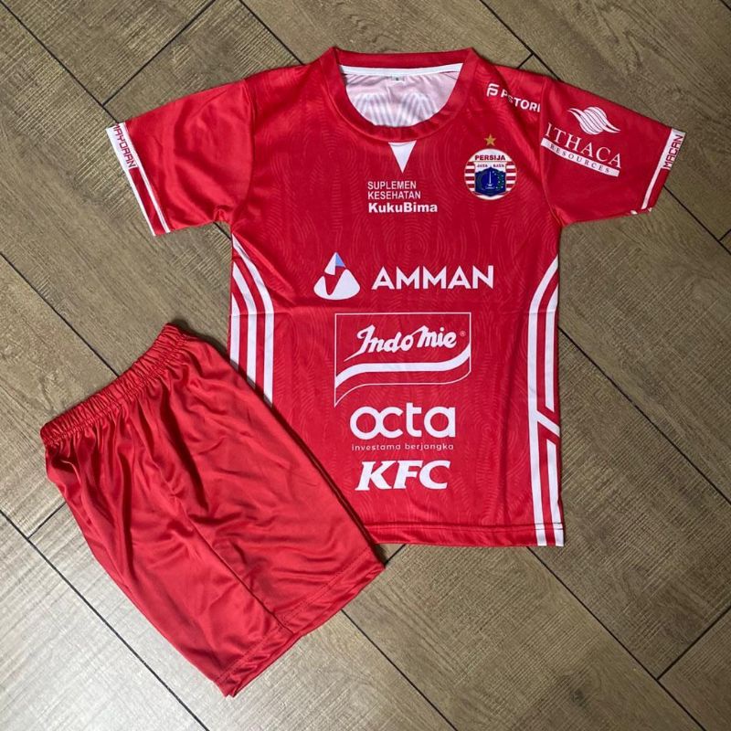 Jersey Persija Jakarta Home Jersey Kids Persija Baju Bola anak Persija Baju Persija anak Jersey anak