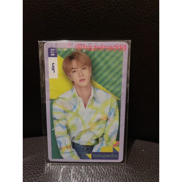[ORIGINAL] PC JIN BTS HOLO OFFICIAL IJO HIJAU