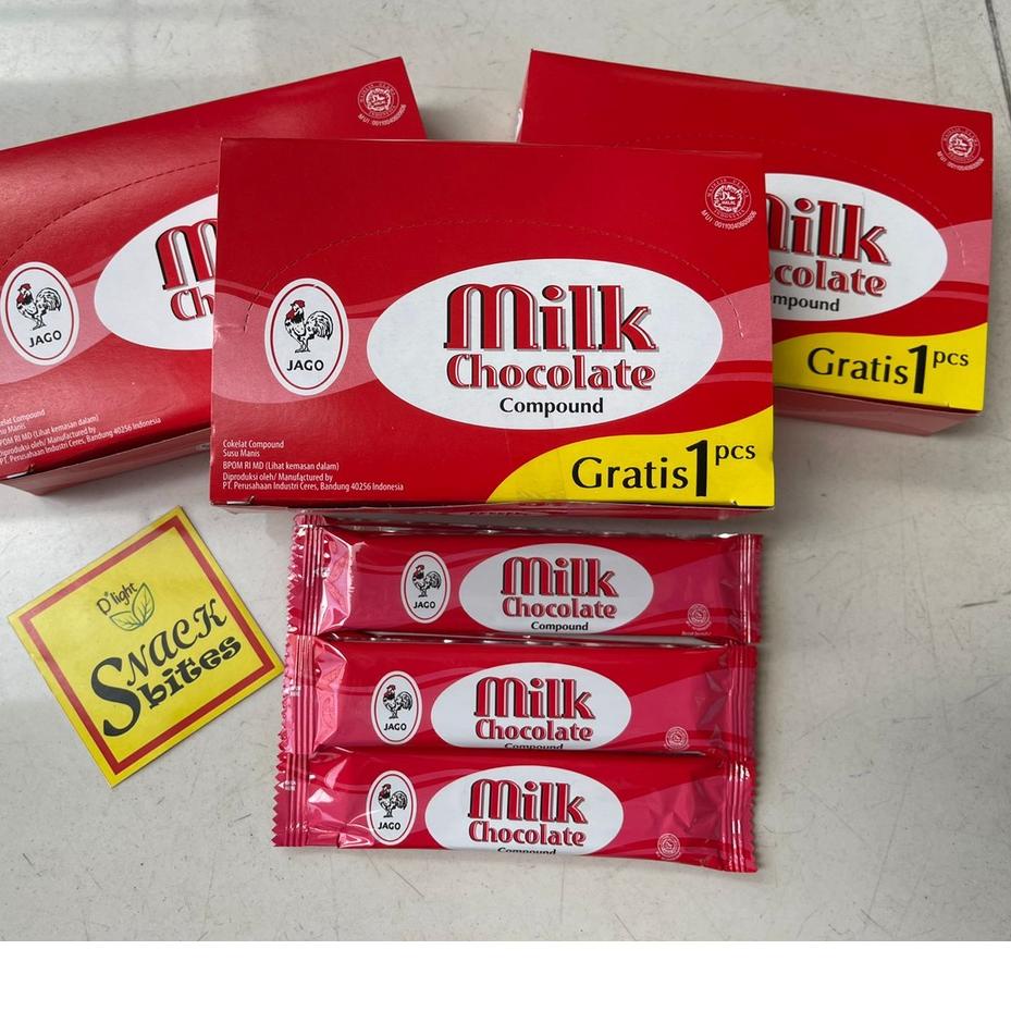 

Kepoin aja--Coklat Ayam Jago 1 box 12 pcs Milk Chocolate Compound CAP AYAM JAGO