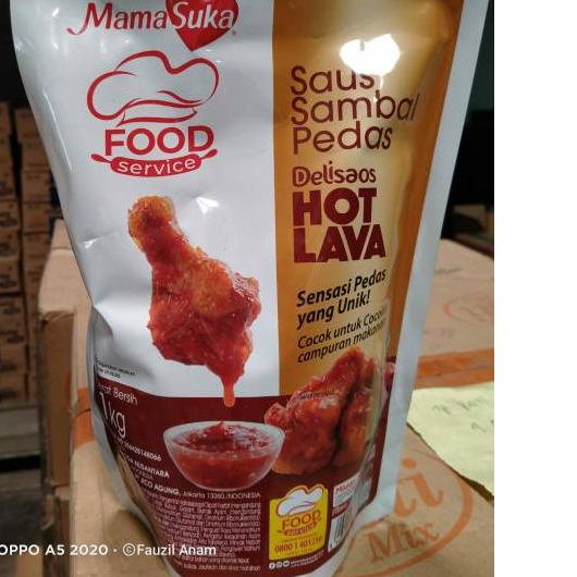 

Quality Control✅Mamasuka DELISAOS hot lava 1kg / volcano 1kg|KD9