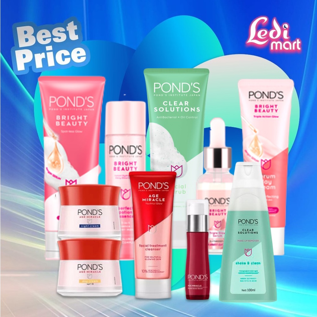 ORIGINAL Ponds Age Miracle SERIES / Day Cream/ Night Cream / Eye Cream / Glow Essence / Double Serum / Facial Treatment Cleanser /