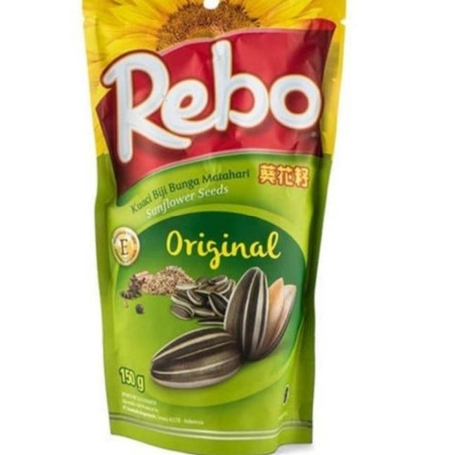 

Buy here--Rebo Original Kuaci Kwaci Biji Bunga Matahari 150gram 150 gram