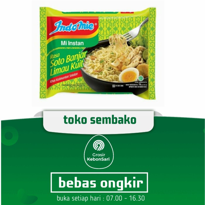 

PROMO indomie soto banjar limau kuit khas kalimantan selatan