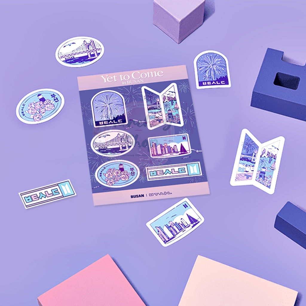 BTS City Sticker Set Busan