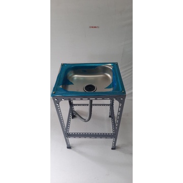 promo bak cuci piring/ wastafel portable Paket lengkap sink portable 50x40