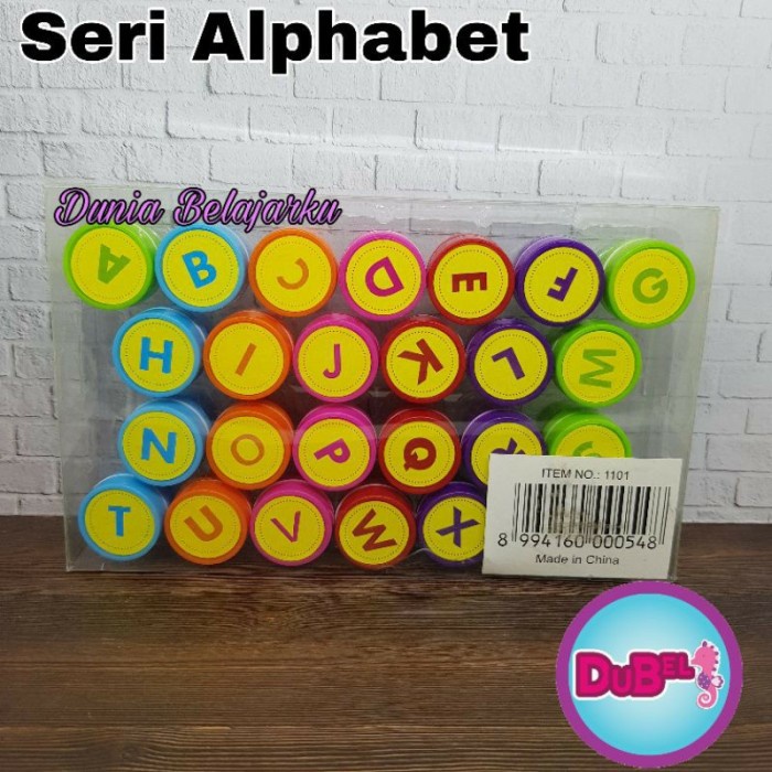 

Hot Sale Stempel Anak / Kid Stamp / Stempel Anak Isi 26 Pc Trendi