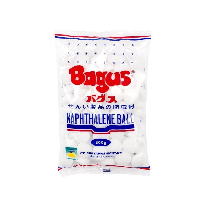 

BAGUS NAPHTALENE BALL 300GR W-3601