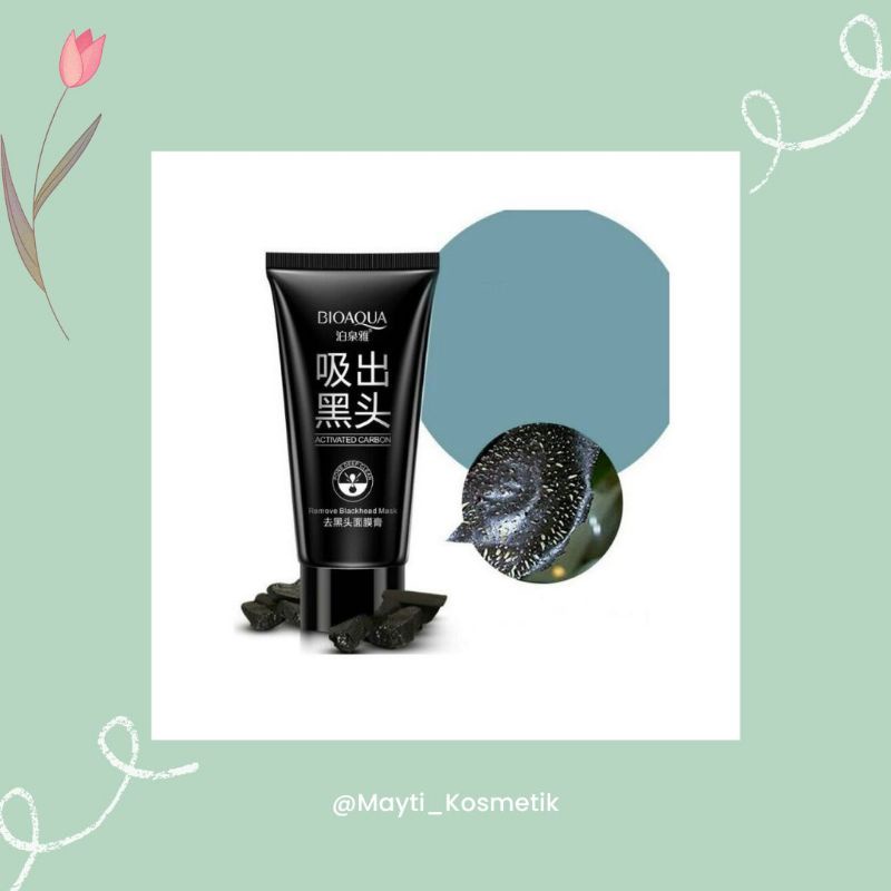 MASKER BIOAQUA BLACKHEAD MASK MASKER KOMEDO
