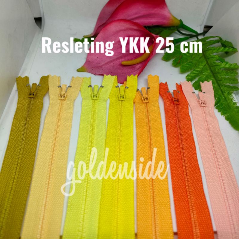 Resleting YKK 25cm / Risleting 25cm YKK per pcs