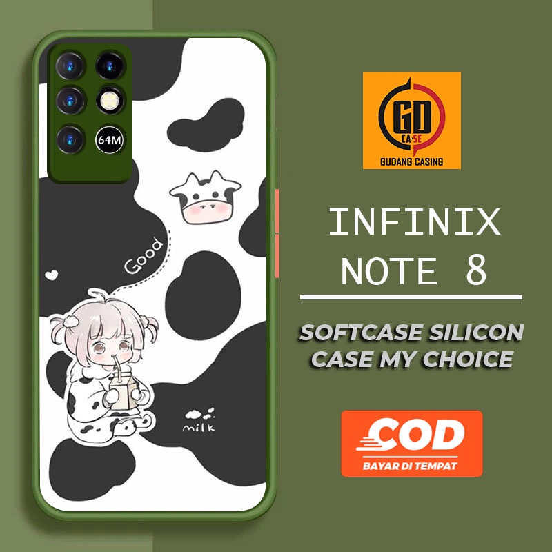 Case INFINIX NOTE 8 Case Hp INFINIX NOTE 8 Case Mychoice Gudang Casing [MOMOMILK] Casing Hp Aestheti